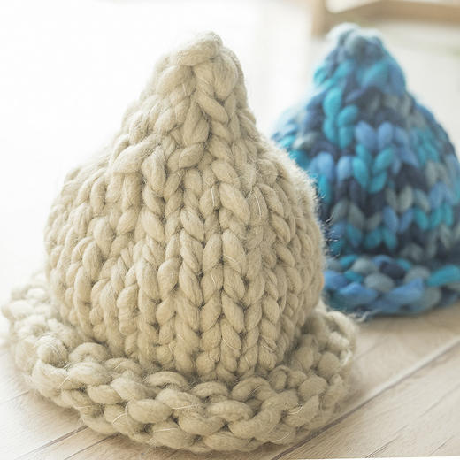 如意鸟 冰岛毛粗毛线钩编坐垫线粗毛线帽子线棒针粗毛线 商品图2