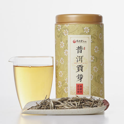 凤朝凰丨普洱贡芽 普洱生茶 2018年 特级 80g（新旧包装随机发货） 商品图2