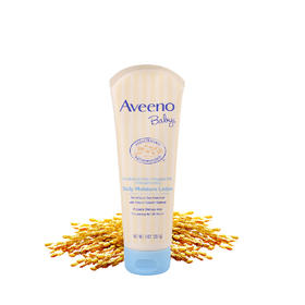 【宝宝润肤】美国 Aveeno 艾维诺燕麦婴儿润肤乳 滋润保湿 227g