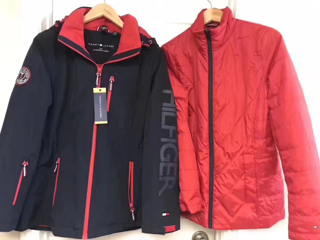 2020款 tommy hilfiger 女士三合一两件套防风冲锋衣