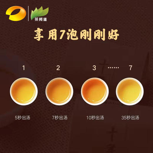 乌龙茶 留山红心茶 2018年十年的味道 400g (百年母树移植） 商品图5