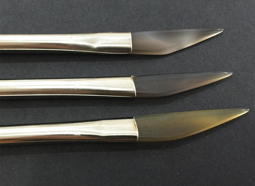 日本相田玛瑙刀 DIY 纯银 粘土制作工具 镜面抛光利器 商品图4