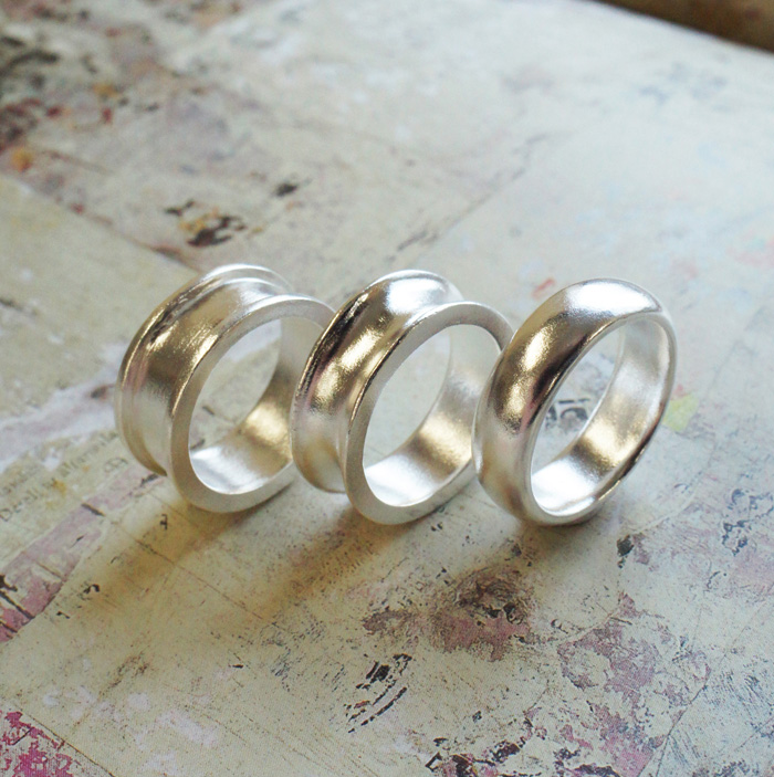 日本进口 相田银粘土 银饰 模具 标准戒指用 模具