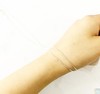 日本进口相田 925银 可调节-60cm  银链 项链 商品缩略图2