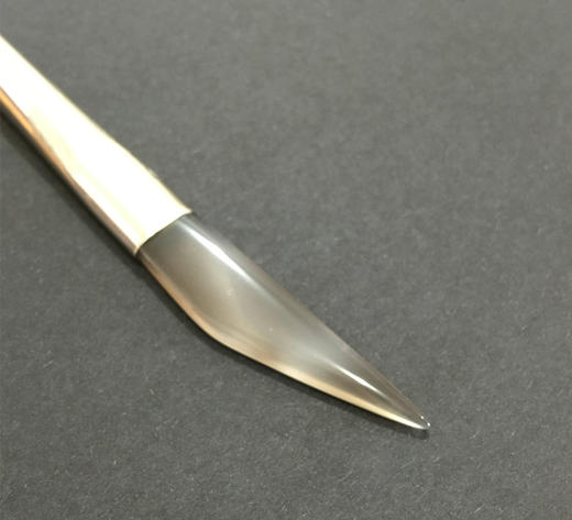 日本相田玛瑙刀 DIY 纯银 粘土制作工具 镜面抛光利器 商品图3