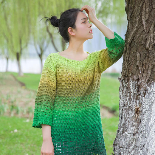 如意鸟编织手工视频图解蛋糕球毛线材料包diy女士夏日编织材料包 商品图1