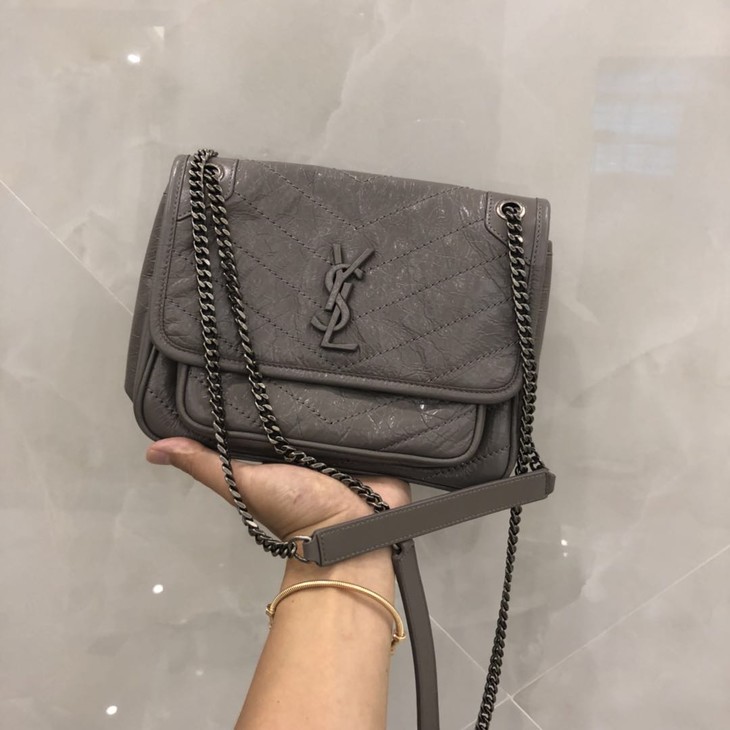 ysl niki 小号 链条单肩斜跨包 正品