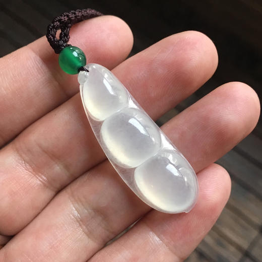 冰种厚庄翡翠大福豆 商品图7