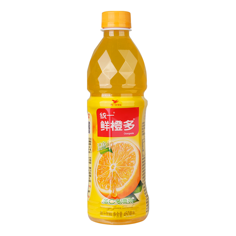 统一鲜橙多饮料   450ml*1瓶