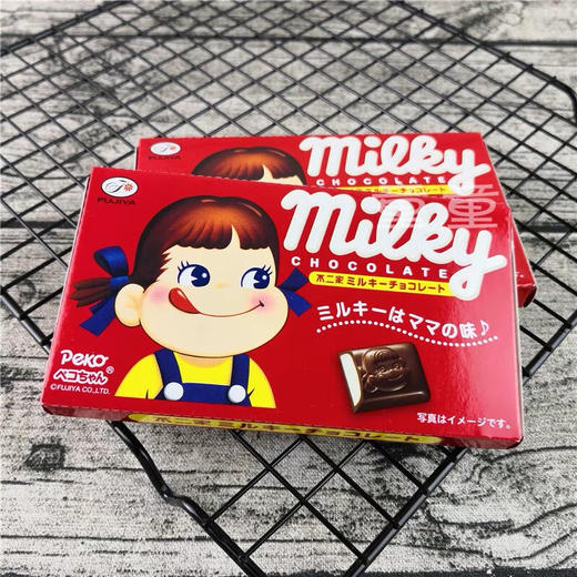 日本 Fujiya不二家milky牛奶妹夹心巧克力41g 儿童最爱 商品图1
