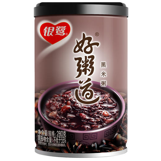 银鹭好粥道  黑米粥  280ml*12罐/1件 商品图1