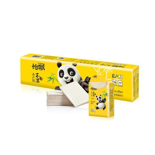 怡飘 熊猫本色手帕纸量贩装 商品图1