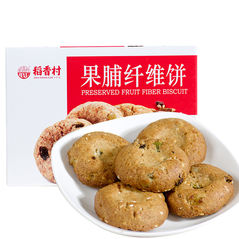 稻香村果脯纤维饼 200g /盒