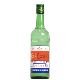 红星二锅头 43°   500ml*1瓶