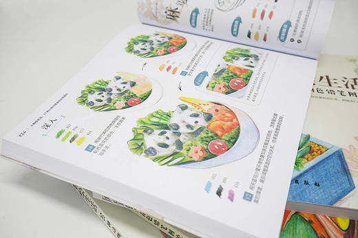 小物绘生活：37种小物与美食色铅笔图绘 商品图3
