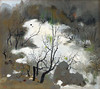吴冠中|《遗忘的雪》——综合版（油画） 商品缩略图1