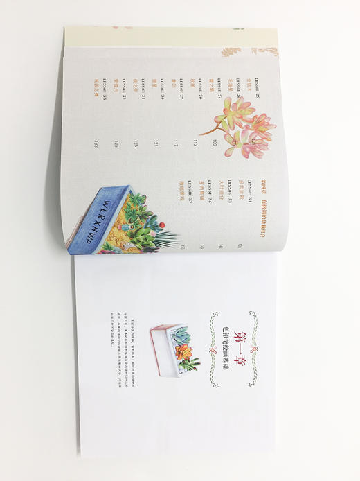 多肉绘生活：37种多肉植物色铅笔图绘 商品图2