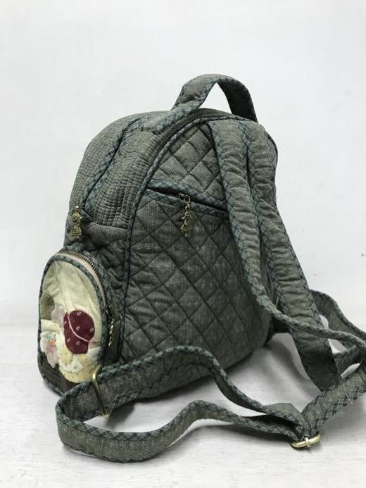 苏姑娘 纯手工拼布包成品 双肩包 森系可爱时尚先染布艺 DIY 商品图2