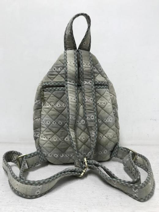 苏姑娘纯手工拼布 布包成品 双肩包 背包森系可爱时尚先染布艺DIY 商品图3