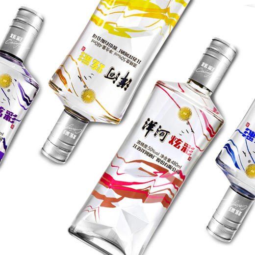 洋河 炫彩 50° 480ml*4 4瓶套装 白酒 商品图1
