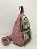 苏姑娘 纯手工拼布包成品 双肩包 森系可爱时尚先染布艺 DIY 商品缩略图2