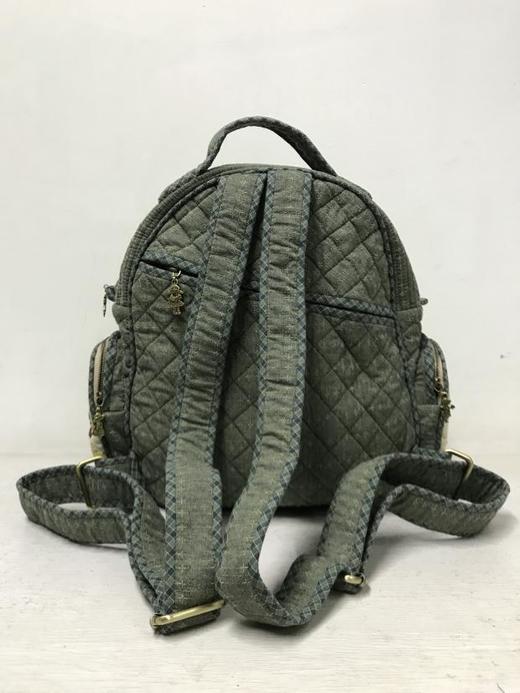 苏姑娘 纯手工拼布包成品 双肩包 森系可爱时尚先染布艺 DIY 商品图3