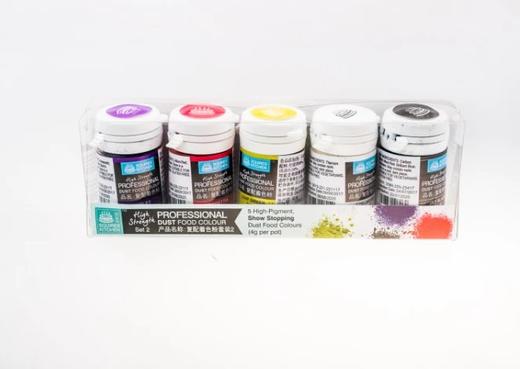 Squires Kitchen-复配着色粉套装2（4克×5瓶） 商品图0