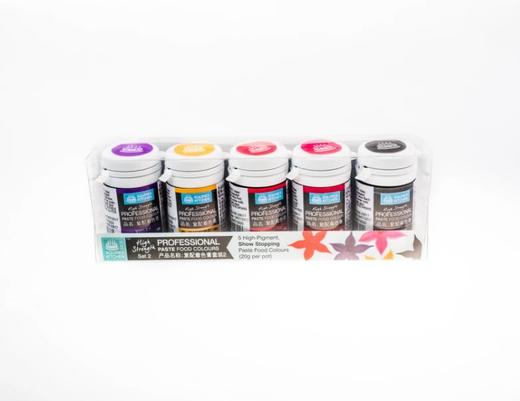  Squires Kitchen-复配着色膏套装2（20克×5瓶） 商品图0