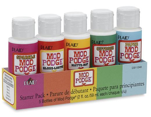 Plaid美國Mod podge拼贴胶DIY手工胶水保护剂一体剂 蝶古巴特胶水 商品图4