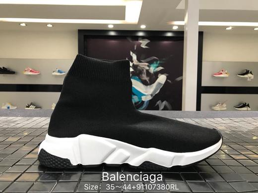 巴黎世家balenciaga speed stretch-knit mid sneakers束脚袜子鞋时尚