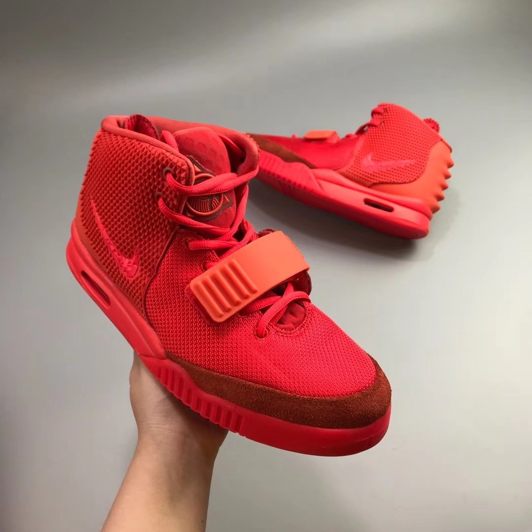 红椰子 kanye west × nike air yeezy ii nrg男鞋41-46