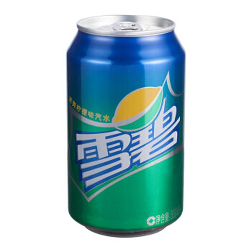 可口可乐雪碧碳酸饮料330ml/听 清爽柠檬味汽水碳酸饮料 商品图0