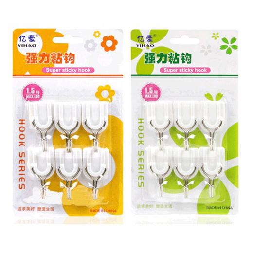 浴室挂钩6个装 家居必备 商品图2