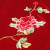 CESARE BRUNI品牌，双层双面桑蚕丝牡丹绣花围巾CH810 商品缩略图5