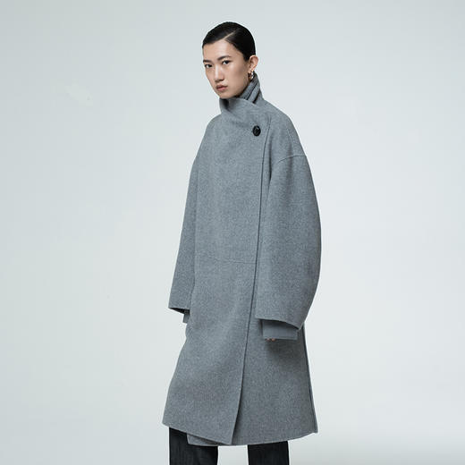 ETHOR | Cashmere Wool Oversized Collar Coat 羊绒羊毛大衣 商品图2