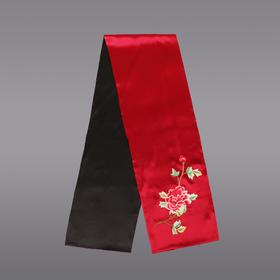 CESARE BRUNI品牌，双层双面桑蚕丝牡丹绣花围巾CH810