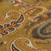 CESARE BRUNI品牌，羊绒羊毛双面波斯风格佩斯利花纹印花披肩 W2582 商品缩略图3
