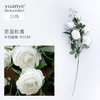 丽园玫瑰花仿真假花装饰花瓶摆件客厅插花家居摆设小清新玫瑰花卉 商品缩略图7