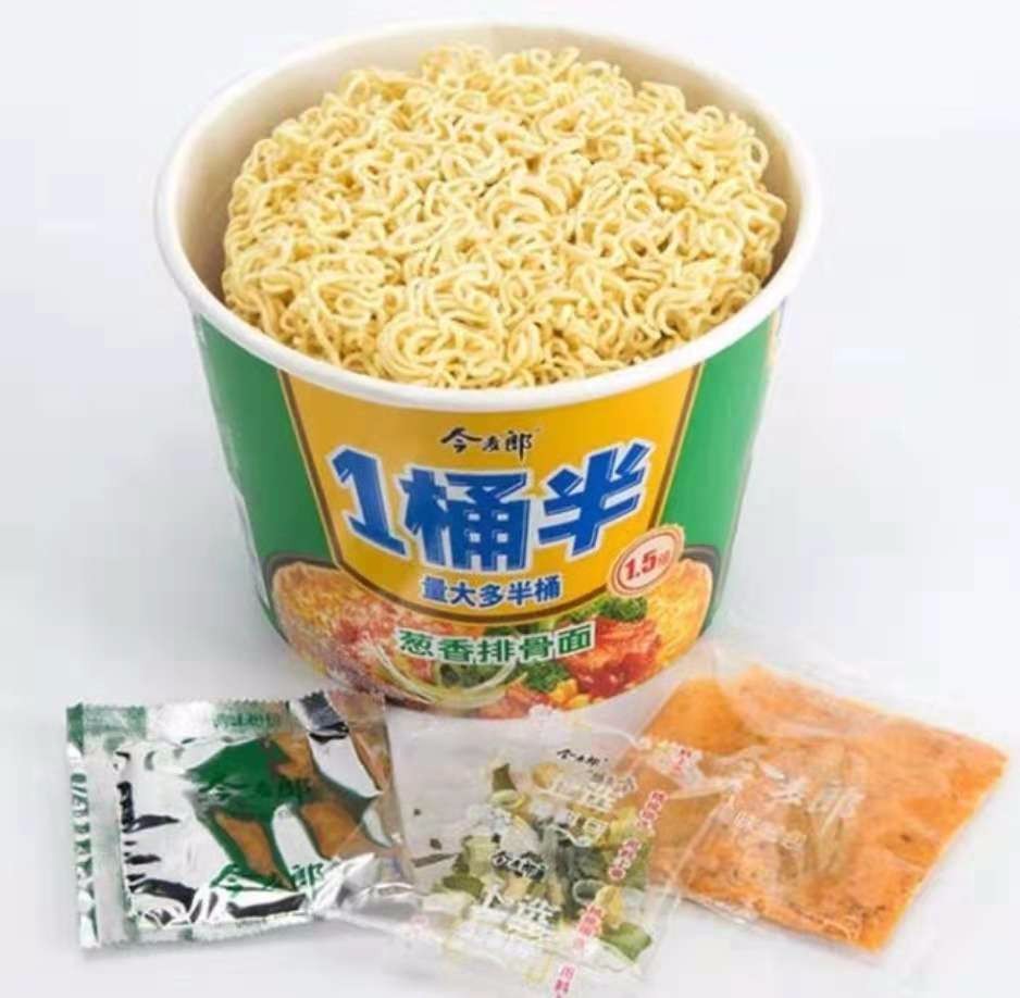 今麦郎葱香排骨面