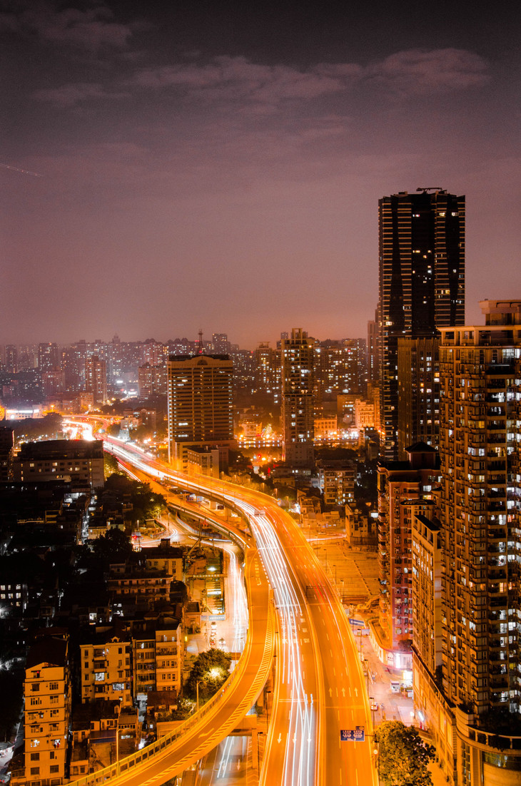 城市夜景打卡系列第二站 | 车流慢门外拍实践课程,摄