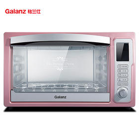 格兰仕（Galanz）家用电烤箱32升 独立控温 电 烤箱 旋转烤叉专业烘焙 热风循环 光波烧烤 iK2G