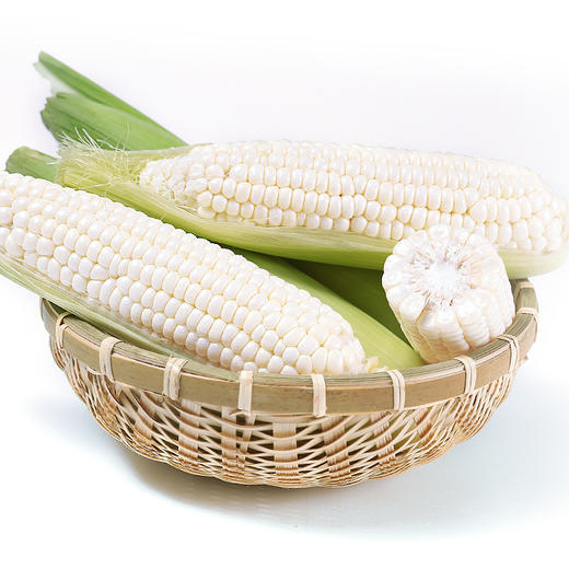 漳州牛奶玉米4根 可生吃2018当季新鲜水果白玉米 商品图2