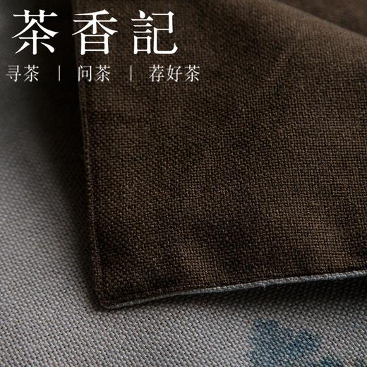 茶香记 涤麻中式古典桌旗印花茶席 千里江山 浔阳送别 古典印花 涤麻 茶席 商品图2