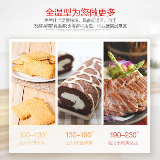 格兰仕（Galanz）家用多功能电烤箱30升 多功能 旋转烤叉 KWS1530X-H7R 商品图4