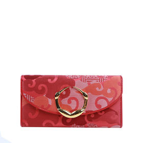 SAINTJOY/上久楷 宋锦女式手包 红色零度空间 BWW18B0601