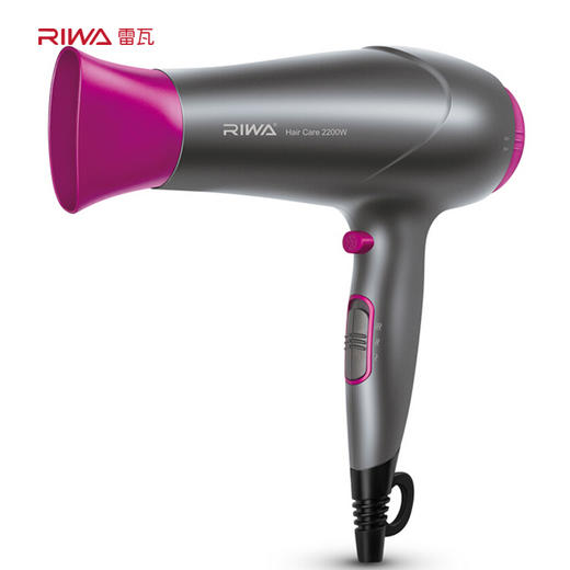 雷瓦(RIWA) 电吹风机 家用负离子2200W大功率快速干发吹风筒 RC-7166 商品图0