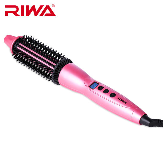 雷瓦（RIWA） 卷发棒 防烫电卷梳 液晶温控卷发器 RB-8305 商品图0