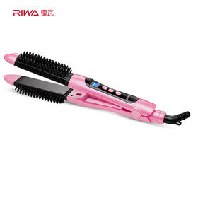 雷瓦(RIWA) 卷直发器 防烫设计卷发器 温控电卷梳 卷发棒直发夹板二合一 RB-8313