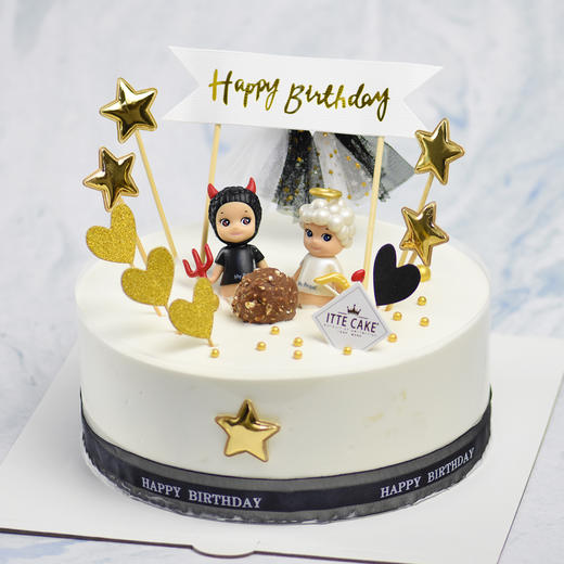 【天使魔宝】 新鲜水果 生日蛋糕 商品图1