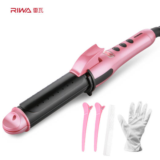 雷瓦(RIWA)卷发棒 卷直发器 温控便携 干湿两用卷发器 陶瓷涂层直发器夹板 RB-809I 商品图0